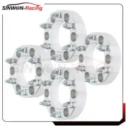 4pcs 1.5" 6x5.5 12x1.5 studs wheel spacers for Hummer H3 Isuzu i-370 (for: Hyundai)