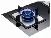 78cm Natural Gas Cooktop 18MJx2 Wok burner AustSafety Approved CORONA 皇冠猛火气炉