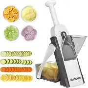 Safe Mandoline Slicer for Kitchen, Potato Chip Slicer,Vegetable Cucumber Slicer