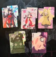 Level Neo World Conquest Zvezda Plot Lot 5 die cut cards Rare Venera