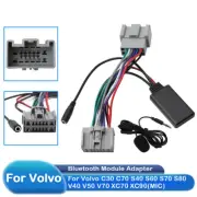 Car Radio Bluetooth 5.0 Module Receiver MIC AUX-IN Cable For Volvo C30 C70 S40