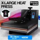 THERMOMATE 15"X15" Heat Press Machine Large T-Shirt Transfer Printing Clothing