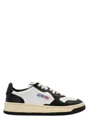 [Autry] Autry-Medalist Low Sneakers Bianco/Nero-Donna 35IT White/Black