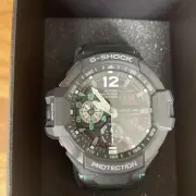 CASIO G-SHOCK GA-1100-1A3JF Wristwatch Black Green Shock Resistance Japan New
