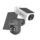 ANRAN 3/5MP Home Solar Security Camera System 355°PTZ Wireless Outdoor Audio