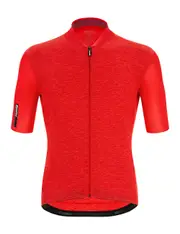 Santini Colore Puro Jersey - Red Size M