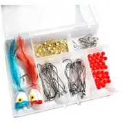 Surf Tackle Pack - Surf Popper Tackle Kit (Salmon, Bream 102 Pcs)