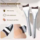 Crescent Makeup Foundation Brush Mixing Palette Flat Curved Face Cream Mixed
