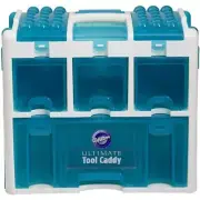 Wilton Ultimate Tool Caddy Storage Case for Cake Decorating Equipment Aqua