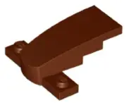 LEGO New Reddish Brown Wedge 4 x 2 x 1 1/3 with 1 x 4 Base Part 93589 RB2
