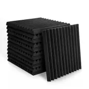 Sonic Acoustics 1" X 12" X 12" Acoustic Foam Panels, Studio Wedge Tiles, Soun...