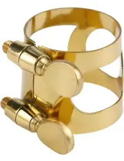 HEVSTIL Alto Sax Mouthpiece Ligature Alto Saxophone Ligature Double Screws Saxop