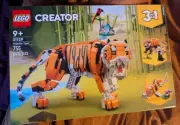 LEGO - Creator Majestic Tiger 31129 Brand New! BONUS 30434 Aston Martin Valkyrie