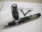 Visconti Homo Sapiens Tuscan Hills Crystal LE fountain pen 18kt Au F nib MIB..D