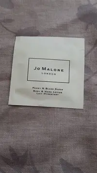 在飛比找Yahoo!奇摩拍賣優惠-【紫晶小棧】Jo malone 牡丹與胭紅麂潤膚乳 5ML 