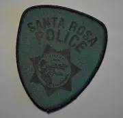 Santa Rosa California Police SWAT Dark Green Silk screened Patch #2 ++ Mint CA