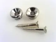True Custom Shop® Chrome Strap Buttons for Gibson Les Paul Epiphone and SG