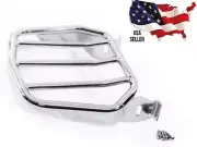 Chrome Luggage Rack 50300030 Harley Dyna Street Bob Low Rider Wide Glide Super S