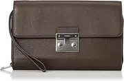 [Furla] 5CAM-MKO00 TESEO CLUTCH DOUBLE C.PARTMENT Women's Shoulder Bag, MARRONE d (5CAM-MKO00)