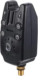 GANAZONO Durable Electronic Fishing Bite Alarm with Loud Sound Alert LED Indicator and for Night Fishing for Alerting Bites