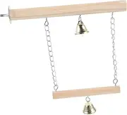 HOMOBABE Bird Parrot Swing Durable Perch Stand for Parakeets and Birds Creative Plaything for Birdcage Decoration and Enrichment Activities
