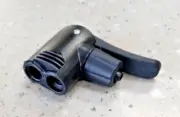 REPLACEMENT DUAL HEAD TYRE PUMP ADAPTOR - SCHRADER - PRESTA