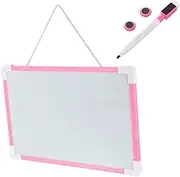 OFFSCH 1 Double Sided Writing Board for Erasable Message Board with Pen Buckles Scratch Resistant Design for Imaginative Play and Learning Portable