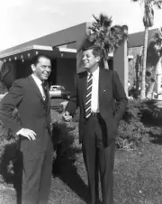 JOHN F KENNEDY FRANK SINATRA 8X10 GLOSSY PHOTO PICTURE
