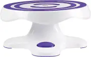 Tilt-N-Turn Ultra Cake Turntable and Cake Stand - Decorate Cakes with a Smooth T