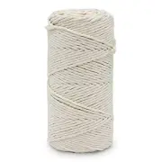 3mm*220Yards Single Strand Macrame Cord Rope White Macrame 3mm-200m (220yd)