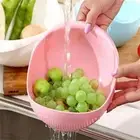 Strainer Kitchen Tools Colander Rice Washing Filter Drain Basket Rice Sieve