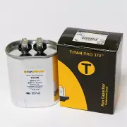 TitanPro TOC35 HVAC Oval Motor Run Capacitor 35 MFD/UF 370 Volts