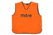 Mitre XXL Adults Running Soccer Rugby Basketball Sports Vest Training Bibs ORG