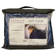 Swift Home Premium Weighted Blanket, 60"x80", 20lbs, Navy