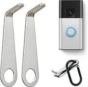 Video Doorbell Key Replacement Tool, 2 Pack Video Doorbell (2024 release) Key Replacement Tool, Secure Removal Key Tool Compatible with All-New Battery Doorbell (2024)