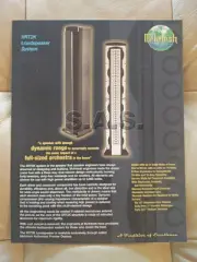 MCINTOSH OEM PRODUCT BROCHURE - XRT2K DUAL-COLUMN 3-WAY SPEAKER SYSTEM - NEW!!!