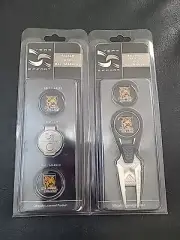 Team Effort Hat Clip & Ball Markers Repair Tool Colorado College CC Tigers NEW!!