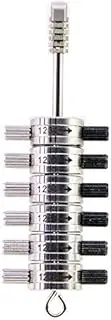 Professional Auto Locksmith Tools HU101 Premium Tibbe Lock Decoder and Pick Tool. 6-Tooth Car LockPick Tool