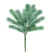 3PCS Artificial Pine Needle Grass? Pine Needle Branch Green Plant Water Grass Christmas Decoration Set Props green