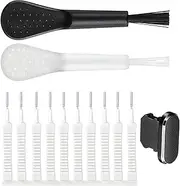 Phone Speaker Cleaning Kit, Portable Brush for Mobilephone Charging Port Cleaning Kit, Small Cleaning Tools with Anti Dust Plug for Phone Speaker, Headphone