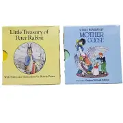 NEW 1983 Peter Rabbit 1984 Mother Goose Toddler Books