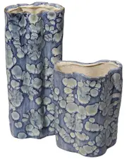 Jamie Young Set of 2 Cloud Ceramic Decorative Vases NoSize NoColor