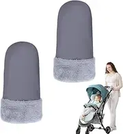 Pram Mittens, Shopping Cart Gloves | Pram Warm Muffs | Winter Pram Gloves, Thick Pram Mittens, Stroller Accessories for Cold Weather