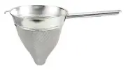 8" Bouillon Strainer, Extra Fine Mesh, S/S (3 Each)