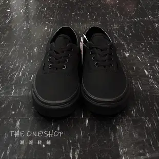 TheOneShop VANS ERA 黑色 全黑 帆布 基本款 經典款 滑板鞋 帆布鞋 厚內裡 VN000QFKBKA