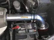 Black Red Air Intake System Kit + Filter 2PC For 2009-2013 Honda Pilot 3.5L V6