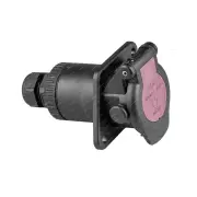 LED Autolamps 7 Pin EBS Socket 24V Screw Terminals Large Round Size Bulk