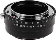 Fotodiox Pro Lens Mount Adapter - Contarex (CRX-Mount) SLR Lens to Sony Alpha E-Mount Mirrorless Camera Body with Aperture Control Dial