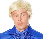 Bristol Novelty BW466 Man's Blonde Side Parting Wig, One Size