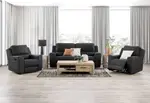 VIVALDI Fabric 3 Piece Recliner Suite